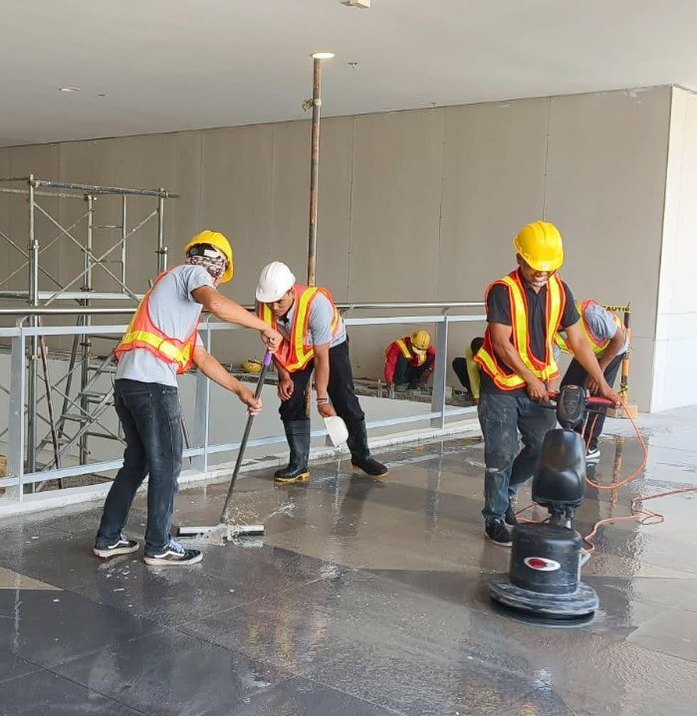 Post construction cleaning services